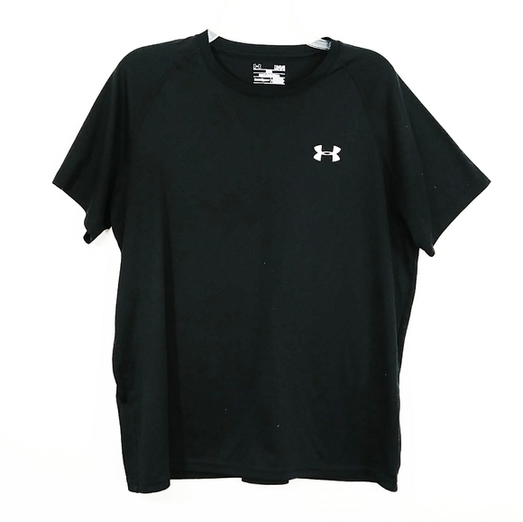 Under Armour Other - Under Armour loose heat gear black tee size large